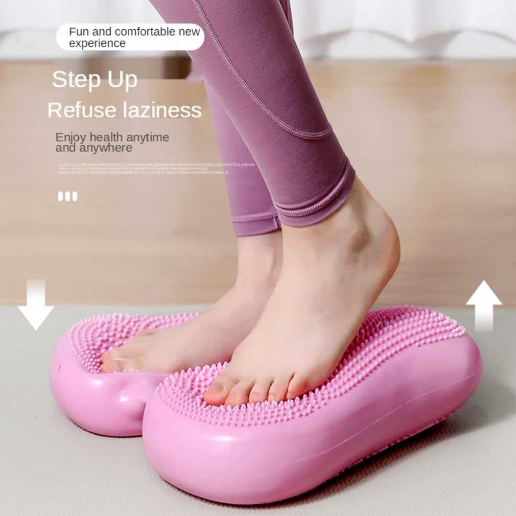 Home Weight Loss Inflatable Yoga Balance Board Female Fitness Equipment
