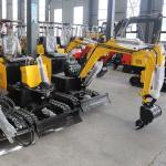 Piling 1.7 Ton EPA Mini Excavator OEM Electric Micro Excavator