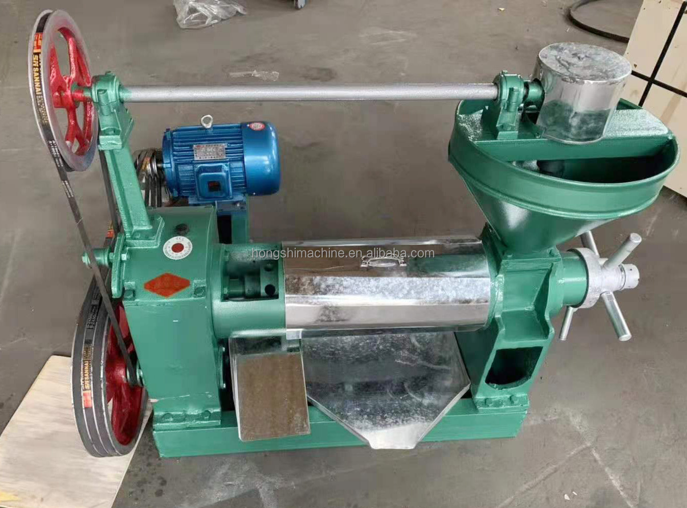 High Return Automatic Food Processing Machine Cocoa / Castor / Baobab Seeds Oil Press Extraction
