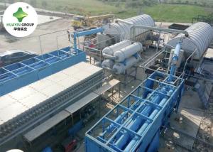 Quality Industrial Waste Tyre Oil Sludge Pyrolysis Plant 10 Ton wholesale