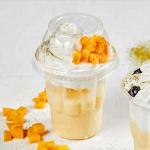small plastic cup glass lid vacuum thermoforming machine