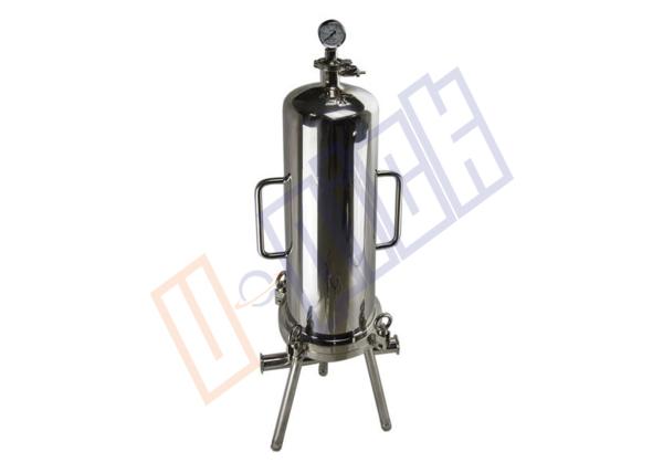 Sanitary Grade 304 Stainless Steel Filter Housing With Multicore CE Certificatio