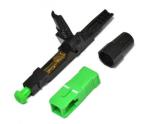 UPC APC SC Fast Single Mode Fiber Connectors , Drop 3mm Optical Cable Connector