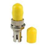 Multimode Round Type ST Zinc alloy Fiber Optic Receptacle
