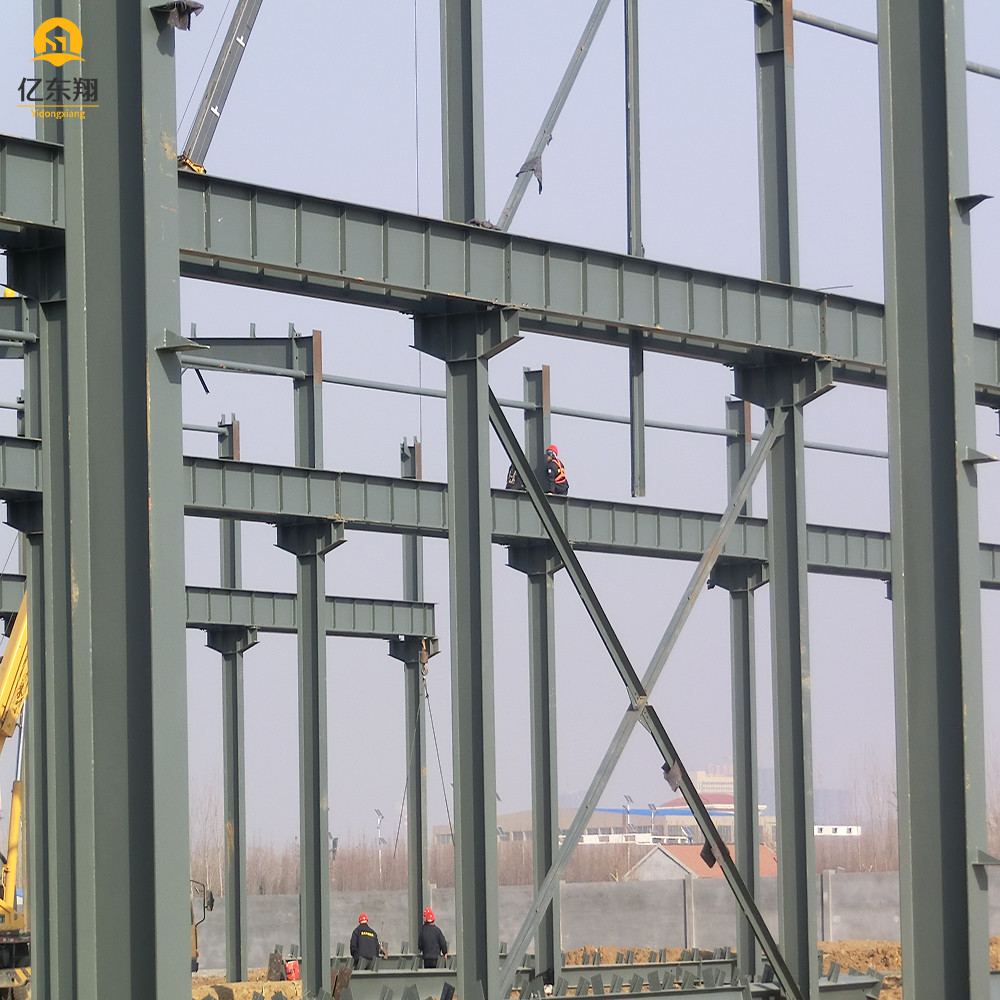 Customizable Modern Metal Frame Warehouse Steel Structure Building Welded