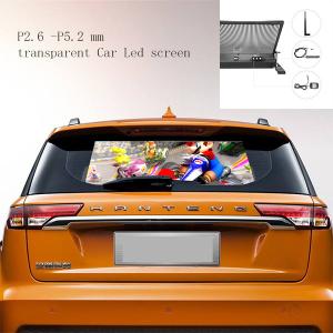 Quality Refresh Rate 1920Hz Car LED Advertising Screen IP30 Protection Class wholesale