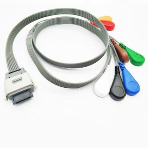 Quality Biomedical 7 Leads Holter ECG Cable Insulated Resistance 0.85m Cable Length wholesale