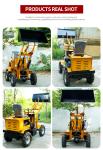 Small Farming 850 kg Electric Mini Front End Compact Battery Wheel Loader with