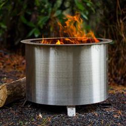 Quality 22 Inch Stainless Steel Smokeless Camping Fire Pit Travel wholesale