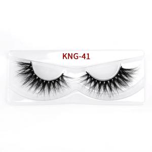 Quality Reusable Mink False Eyelashes , 15mm Short 3D Mink Lashes wholesale