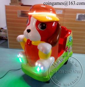 Quality Amusement Park Dog Animal Coin Operated Kiddie Rides wholesale