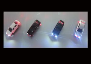 Quality color car (with light), 1/87 miniature scale cars,HO light car,1:87 model lighted car,model stuffs,plastic mini cars wholesale