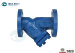 Manual Y Strainer Valve , Cast Iron Flanged Industrial Y Strainers