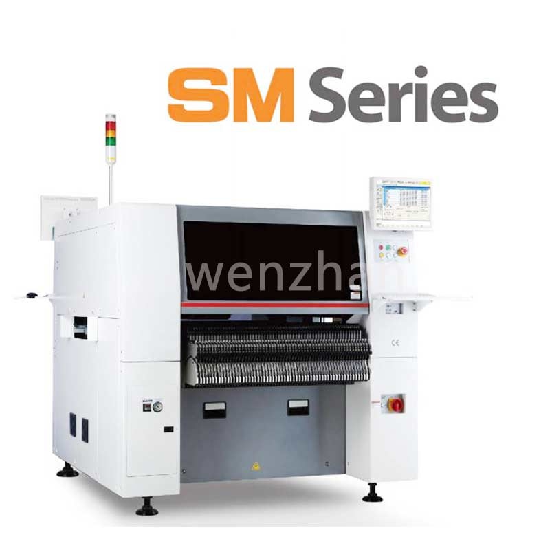 SMT Chip Mounter Hanwha Samsung DECAN S1 Pick And Place Machine