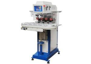 Quality Ink Cup 4 Colors Pneumatic Mouse Pad Printing Machine 91litre / min wholesale