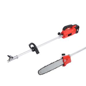 Quality Long Handle Cordless Electric Saw For Trees 21V Portable Telescopic Pole Chainsaw wholesale