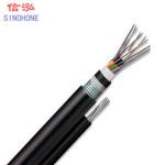 12 Core Armored Fiber Optic Cable , Armored Multi-mode Fiber Optic Cable