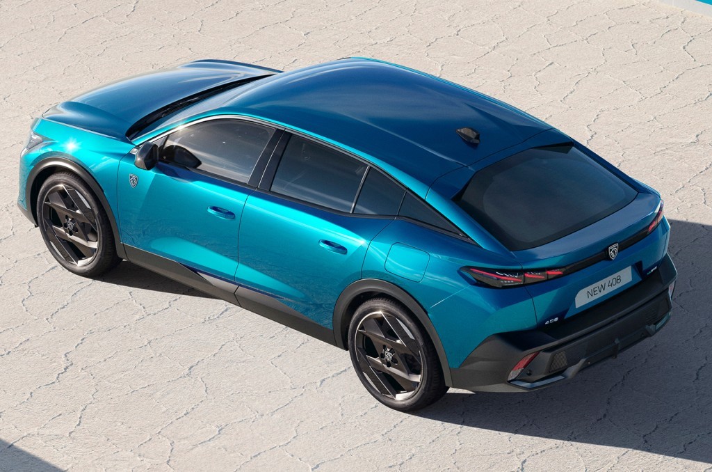 2024 newest full electric vehicle-New Peugeot 408 saloon-SUV with LFP Battery top speed 140km/h new electric car