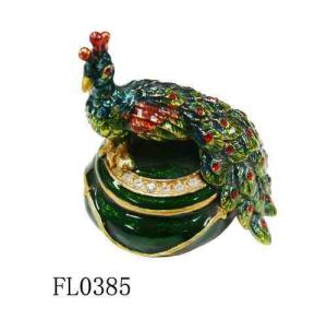 Quality New Bird Jewelry Box Fashion PeacockJewelry Box wholesale