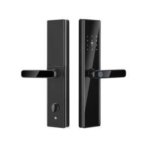 China Intelligent Tuya Bluetooth Bedroom Door Lock Fingerprint Smart Door Lock on sale