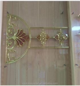 Quality New design georgian astragal bar flower for double glaze glass sliding door windows accessories wholesale