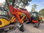Repaint Color Used Kubota KX163-5 Mini Crawler Excavator In Excellent Condition