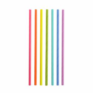 Quality Food Grade Bleached Paper Milkshake Straws Festivel Party Paper Straws wholesale