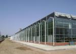 Agricultural Arched PC Sheet Greenhouse For Planter High Roof Drainage