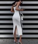 Low Moq Clothing Manufacturer Women Spaghetti Strap Bodycon Dress Sexy