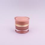 OEM ODM Acrylic Plastic Cream Jar 30g 50g Empty Acrylic Cosmetic Container