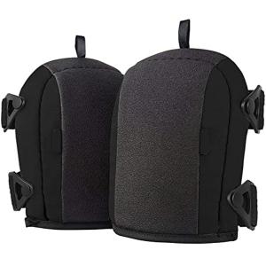 Quality Heavy Duty Kneeling Pad Non Slip Leather Double Straps Adjustable Knee Support wholesale