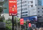 55 Inch Iphone Series P6 Outdoor Advertising Led Display Video Street Lighting