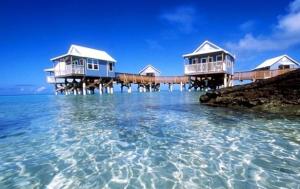 Quality Light Gauge Steel Framing System Resort Overwater Bungalow for rent wholesale