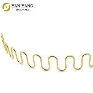 Quality Chinese factory supply anti rust high quality 3.6mm sofa bed zigzag spring wholesale