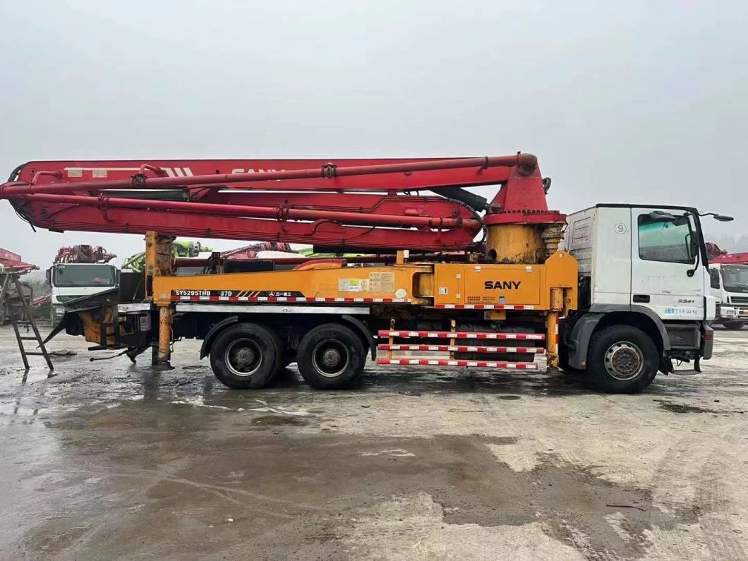 2009 37 Meter Used Concrete Pump Truck with Benz for Sale