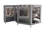 Automatic 21000BPH Counter Pressure Carbonated Drink Glass Bottle Rinser Filler