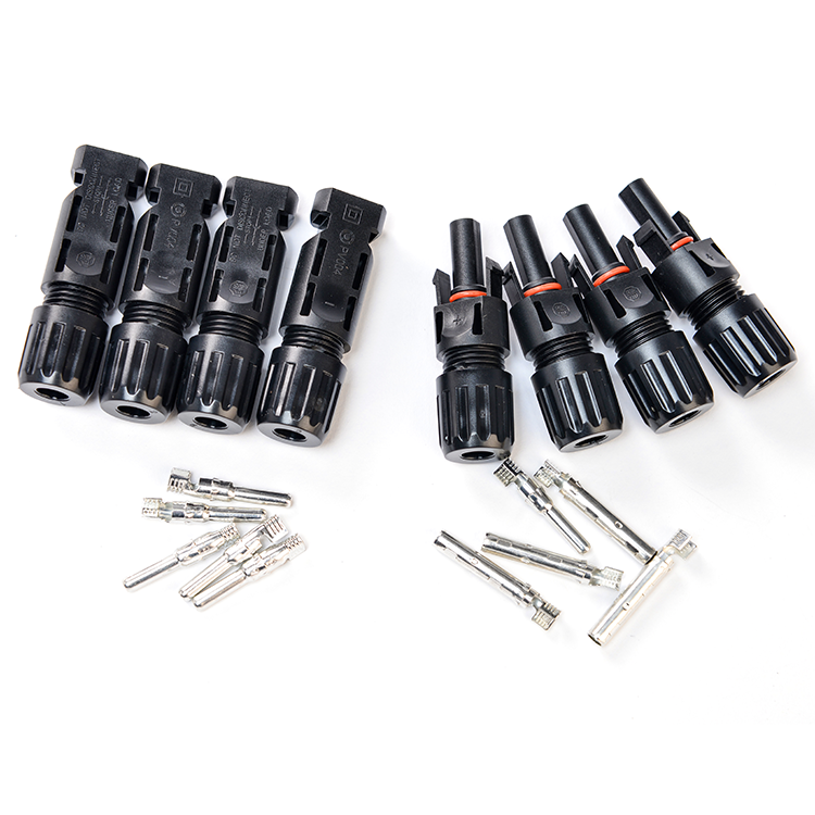 LOW VOLTAGE Male Female Waterproof Pv004 Solar Panel Pv004 Connector for Professional Solar Energy System 1000v 1500v 30a 50a