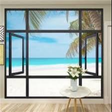 Quality Double Glazed Aluminum Frame Casement Windows 1.4mm wholesale