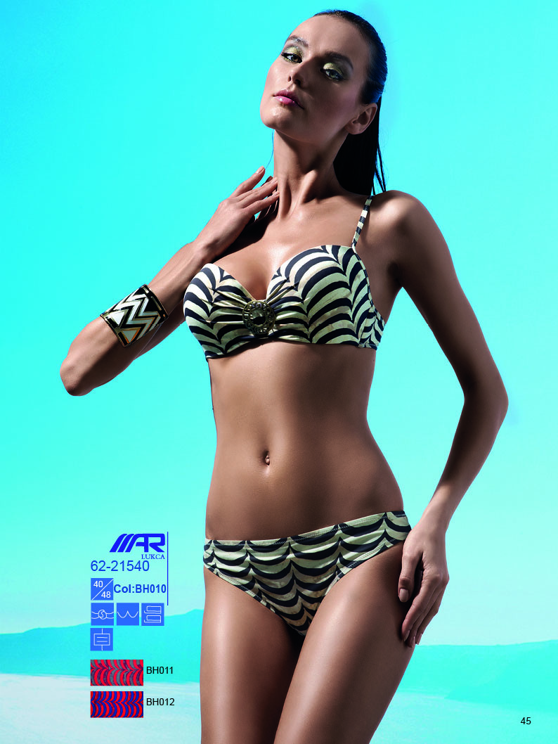 Women's Swimming Suit Sexy Bikini Swimsuit Women Print Fashion Push-Up Padded Bra Beach Bikini Set Swimsuit Swimwear