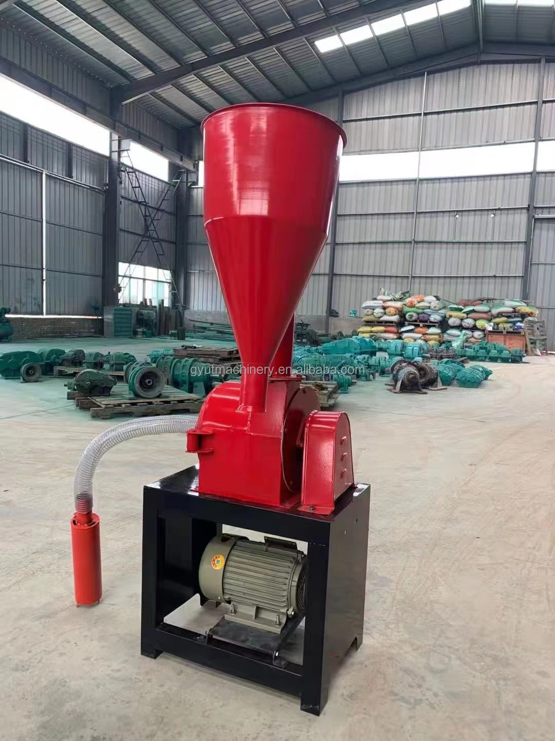 Corn Maize Grain Disk Mill Crushing Grinder for Dairy Products within 220v Voltage