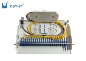 Quality 19inch 1U fixed type fiber optic patch panel 24 core used in fiber optic cabinet wholesale