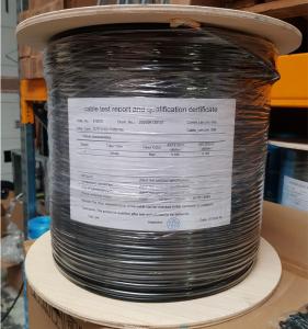 Quality FTTH 1 Core Fiber Optic Cable 500m 5.0mm Double Sheath 4.6mm 6.0 G657A2 wholesale