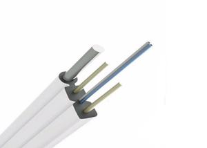 Quality FRP Strength Member G657A2 Two Core FTTH Fiber Optic Cable LSZH Jacket wholesale