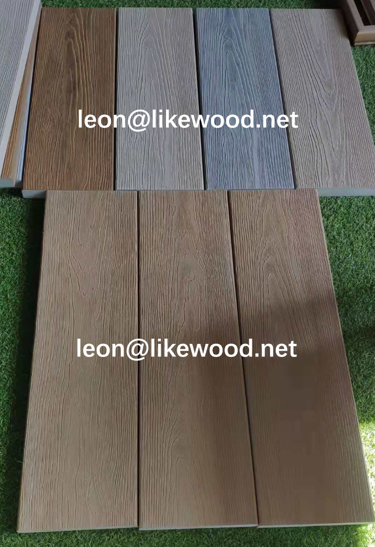 Modern LIKEWOOD 200*32 PVC Decking Wood Grains Optional for Outdoor Composite Wood Deck