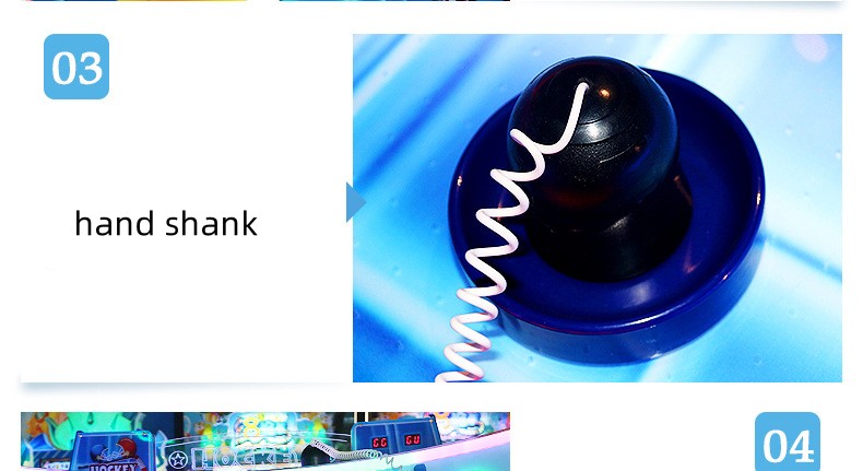 Tournament Choice Air Hockey Machine Table Electronic Scorer 4 Player