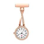 Diamond Nurse Watch Simple Medical Chest Watch Clip Buckle High-Quality Japanese