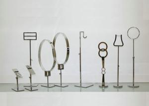 Quality Stainless Steel Store Display Props For Bags / Tie / Shoes / Belt Customized Size wholesale