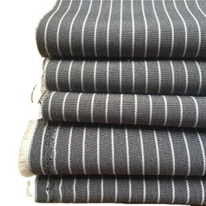 Quality 300D*300D Cation Polyester Woven Plain 7MM Stripe Suiting Fabric Linen Fabric for Fashion wholesale