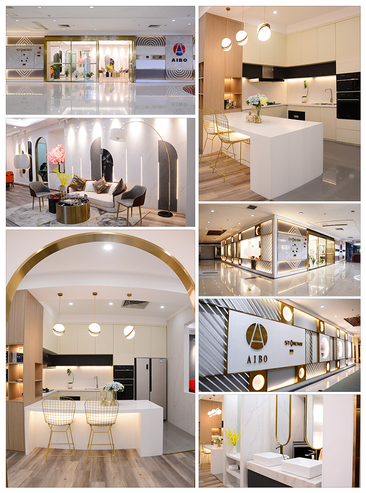 Impact Resistant White 15mm quartz man made stone For Interior Decoration