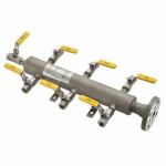 Stainless steel air distributor 316 needle valve type